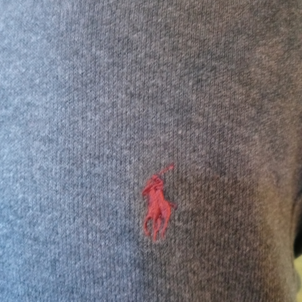 Polo long sleeve sweater